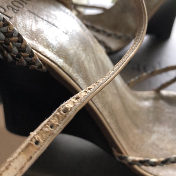 Paolo Linea Skinny Wedge Shoes - Picture 6 of 7